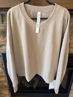 Light gray Lululemon Crewneck Sweatshirt